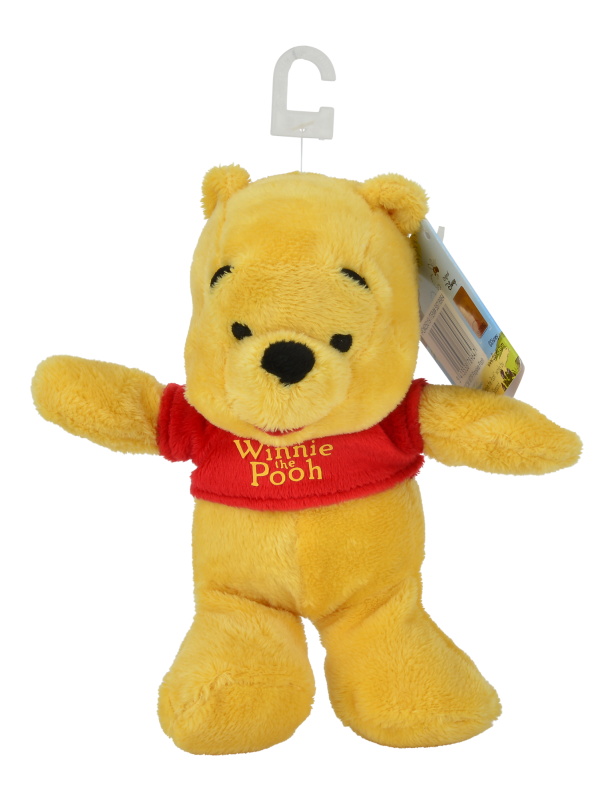  winnie pooh soft toy yellow red 20 cm 